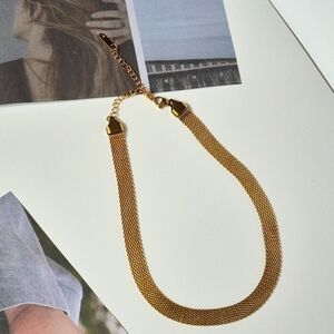 Elegant 18k GP Chain Necklace